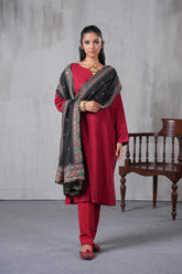 1 Piece Lawn Karandi Shawl (CZ3192)